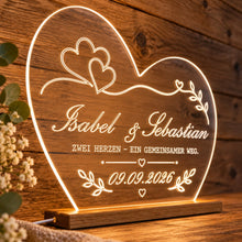 Lade das Bild in den Galerie-Viewer, Herz Personalisiert aus Acrylglas DerHolzShop