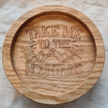 Lade das Bild in den Galerie-Viewer, Untersetzer Eiche - Edition Forchheim DerHolzshop