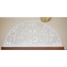 Lade das Bild in den Galerie-Viewer, Schwibbogen aus Acrylglas XL - Klassisch Waldhaus DerHolzShop