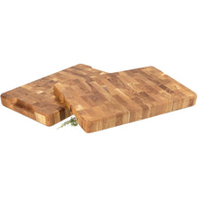 Lade das Bild in den Galerie-Viewer, Hackblock aus Eichenholz - 50 cm Stirnholzbrett HOF
