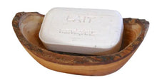 Lade das Bild in den Galerie-Viewer, Olivenholz Seifenschale Rustikal DOM