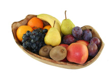 Lade das Bild in den Galerie-Viewer, Olivenholz Obstschale rustikal DOM