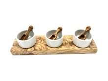 Lade das Bild in den Galerie-Viewer, Olivenholz Gewürzschalen THYMIAN DOM