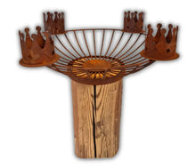 Lade das Bild in den Galerie-Viewer, Altholz Adventskranz DerHolzshop
