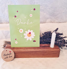 Lade das Bild in den Galerie-Viewer, Karten- und Kerzenhalter (Kopie) DerHolzshop