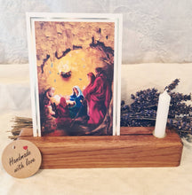 Lade das Bild in den Galerie-Viewer, Karten- und Kerzenhalter (Kopie) DerHolzshop