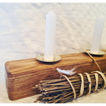 Lade das Bild in den Galerie-Viewer, Kerzenhalter Eiche DerHolzshop