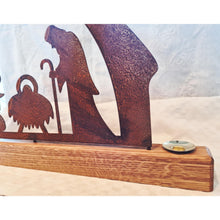 Lade das Bild in den Galerie-Viewer, Kerzenhalter Krippe DerHolzshop