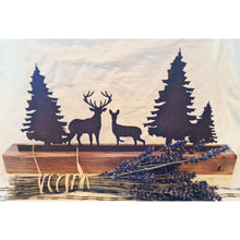 Lade das Bild in den Galerie-Viewer, Kerzenhalter Wald DerHolzshop