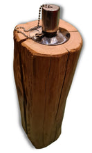 Lade das Bild in den Galerie-Viewer, Altholz Öllampe DerHolzshop