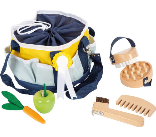 Spielzeug Pferdepflege-Set mit Tasche LEGL