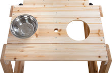Lade das Bild in den Galerie-Viewer, Sandkasten mit Sitzgruppe und Matschtisch LEGL
