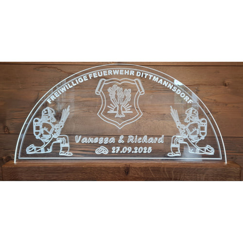 Schwibbogen aus Acrylglas - Individuell *Jubiläum *Firmen *Events *Geschenke DerHolzShop