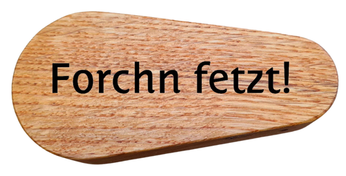 Flaschenöffner Eiche - Edition Forchheim DerHolzshop