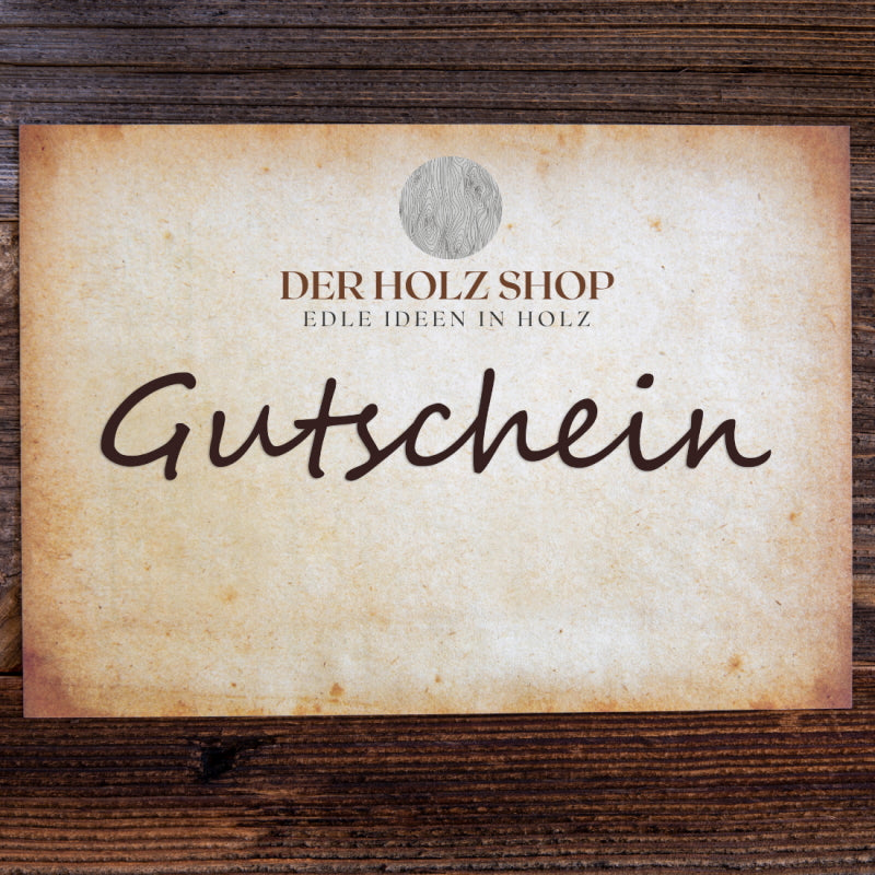 DerHolzshop - Geschenkgutschein DerHolzshop