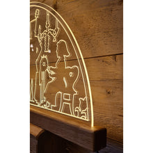 Lade das Bild in den Galerie-Viewer, Schwibbogen aus Acrylglas XL - Klassisch Johanngeorgenstadt DerHolzShop
