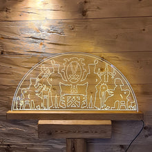 Lade das Bild in den Galerie-Viewer, Schwibbogen aus Acrylglas XL - Klassisch Johanngeorgenstadt DerHolzShop
