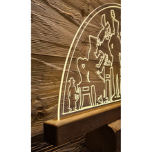 Lade das Bild in den Galerie-Viewer, Schwibbogen aus Acrylglas XL - Klassisch Johanngeorgenstadt DerHolzShop
