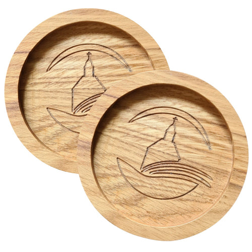 Untersetzer Set Eiche - Edition Forchheim DerHolzshop