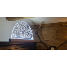 Lade das Bild in den Galerie-Viewer, Schwibbogen aus Acrylglas XL - Klassisch Waldhaus DerHolzShop
