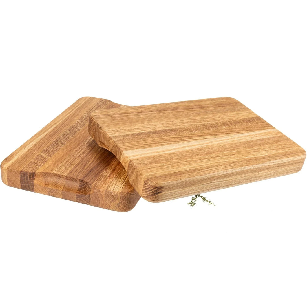 Hackblock aus Eichenholz - 45 cm mit Griffmulde HOF