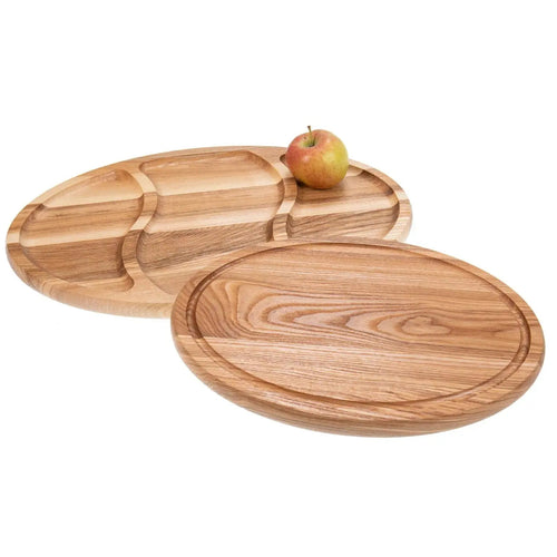 Snackbrett aus Eichenholz - 45 cm Multifunktional HOF