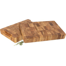 Lade das Bild in den Galerie-Viewer, Hackblock aus Eichenholz - 30 cm Stirnholzbrett HOF
