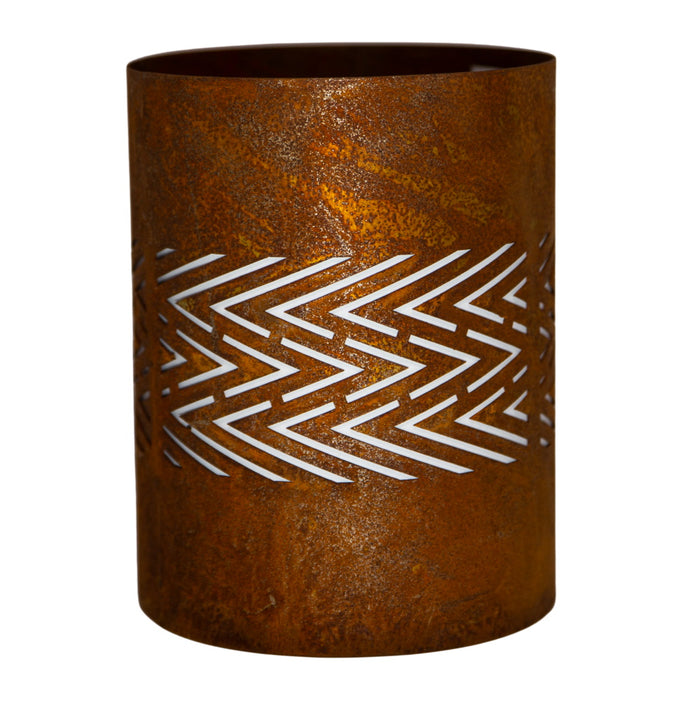 Edelrost Windlicht DerHolzshop
