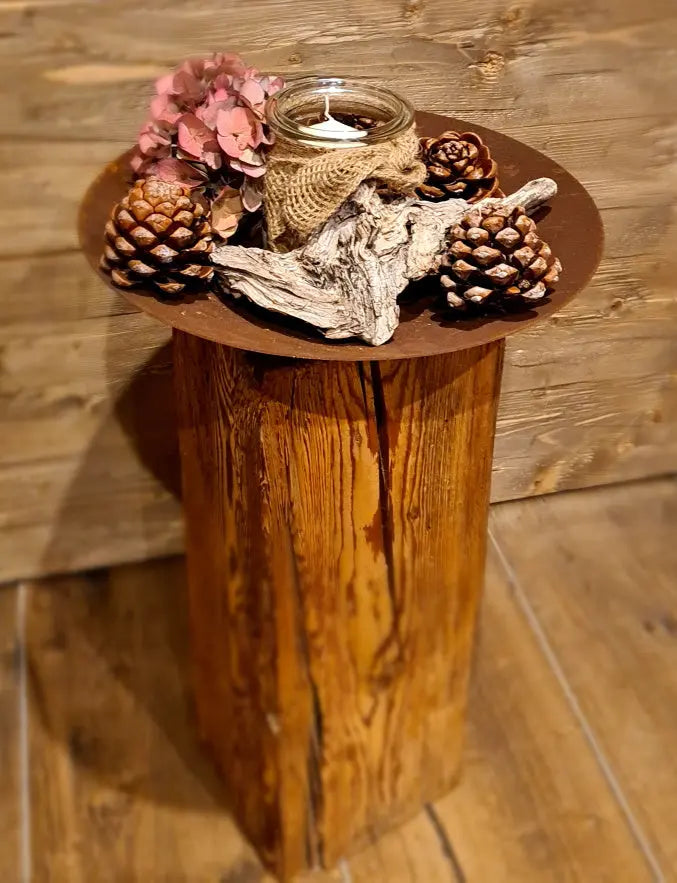 Altholz Blumenschale Blumenständer Pflanzschale – DerHolzShop