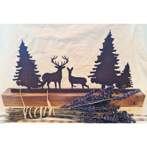 Kerzenhalter Wald DerHolzshop