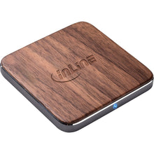 Lade das Bild in den Galerie-Viewer, Smartphone wireless fast charger - InLine® Qi woodcharge InL
