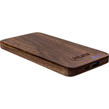 Lade das Bild in den Galerie-Viewer, USB Powerbank Walnuss - InLine® woodplate InL
