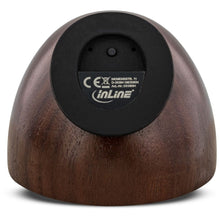 Lade das Bild in den Galerie-Viewer, Walnuss-Holz Lautsprecher Bluetooth - InLine® woodwoom InL
