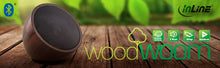 Lade das Bild in den Galerie-Viewer, Walnuss-Holz Lautsprecher Bluetooth - InLine® woodwoom InL
